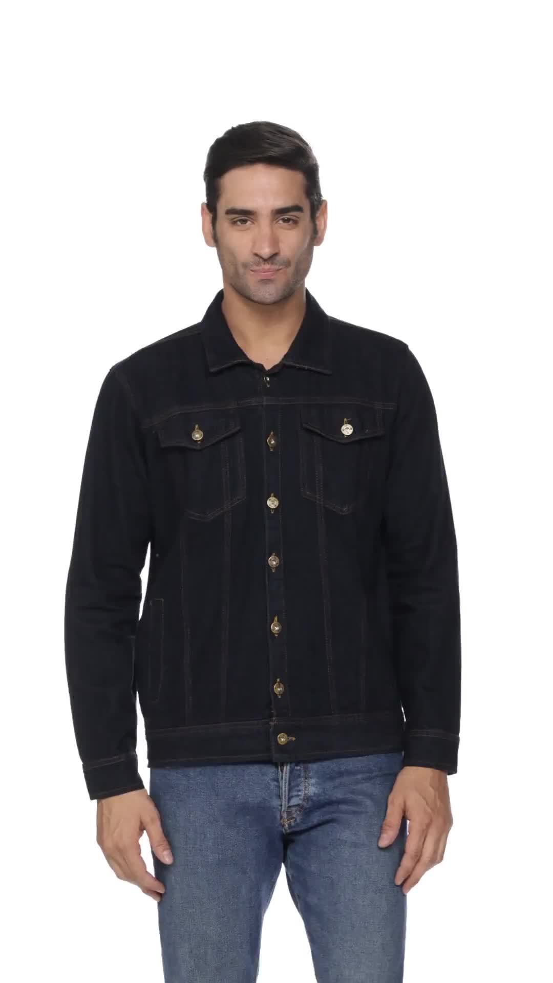 RT-151707 coated denim jkt Buy VOXATI Men's Denim Jacket kjt881