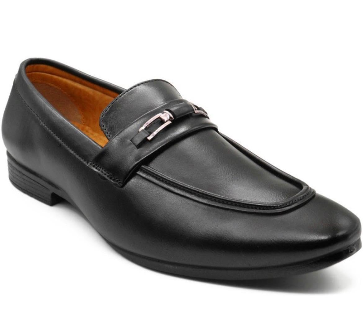 Men's Loafer for Men | Stylish & Comfortable with Soft Cushioned Insole | Hand-Stitched Design for Trendy-image-40