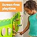 Spark & Wow Crocodile Activity Wall Panels | Light Green | Ages 18m+ | Montessori Sensory Wall Toy | 9 Activities| Busy Board Toys for Toddlers