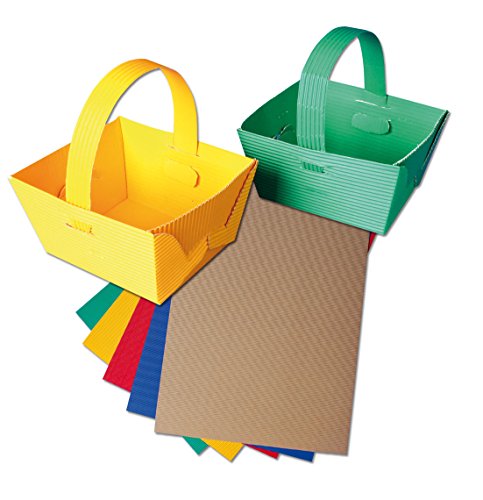 Wiemann Lehrmittel Henkelkörbchen-Set für Kinder, 10 Körbe aus...