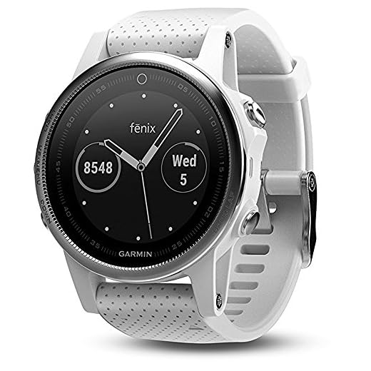 Garmin Fenix 5s Orologio Sportivo, Bianco
