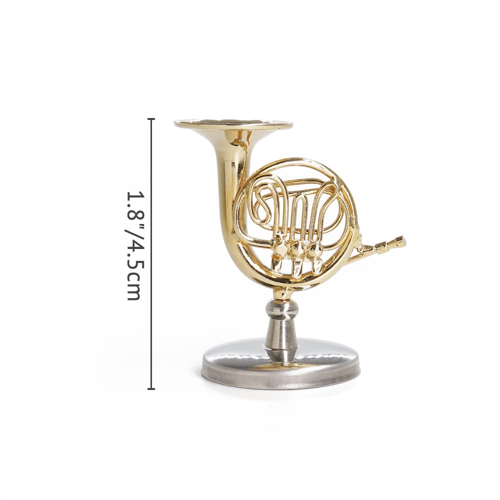 Violon miniature en bois brillant avec 1 coffret cadeau pour la maison