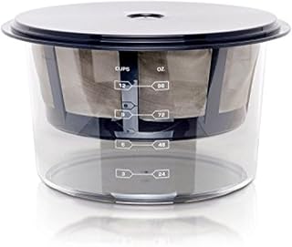 Euro Cuisine GY60 Greek Yogurt Strainer - BPA-Free Stainless Steel Basket, Patented for Thick Homemade Greek Yogurt, Dips & Desserts