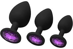 Premium 3-Piece Silicone Buttplug Set