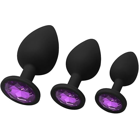 Premium 3-Piece Silicone Buttplug Set