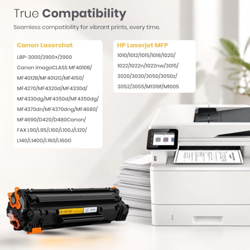 Lapcare 88A/CC388A Toner Cartridge for HP Printers 1 Count - Image 6