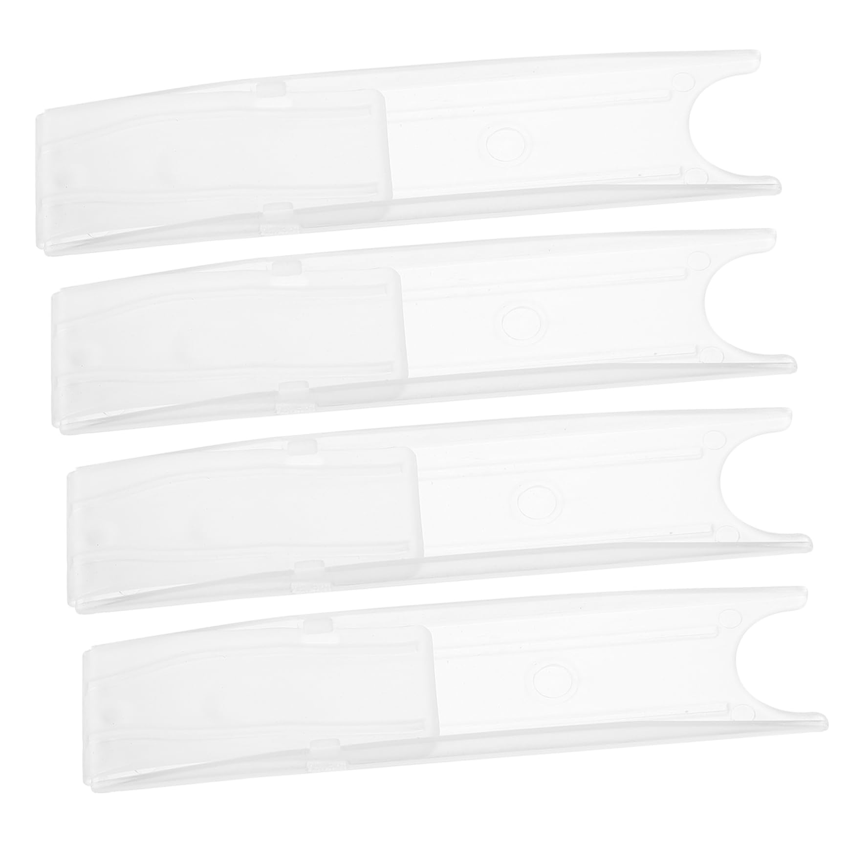 BESTonZON Storage Holder 4 Pack Sturdy Abs Plastic Compact Size for Easy Storage and Carry