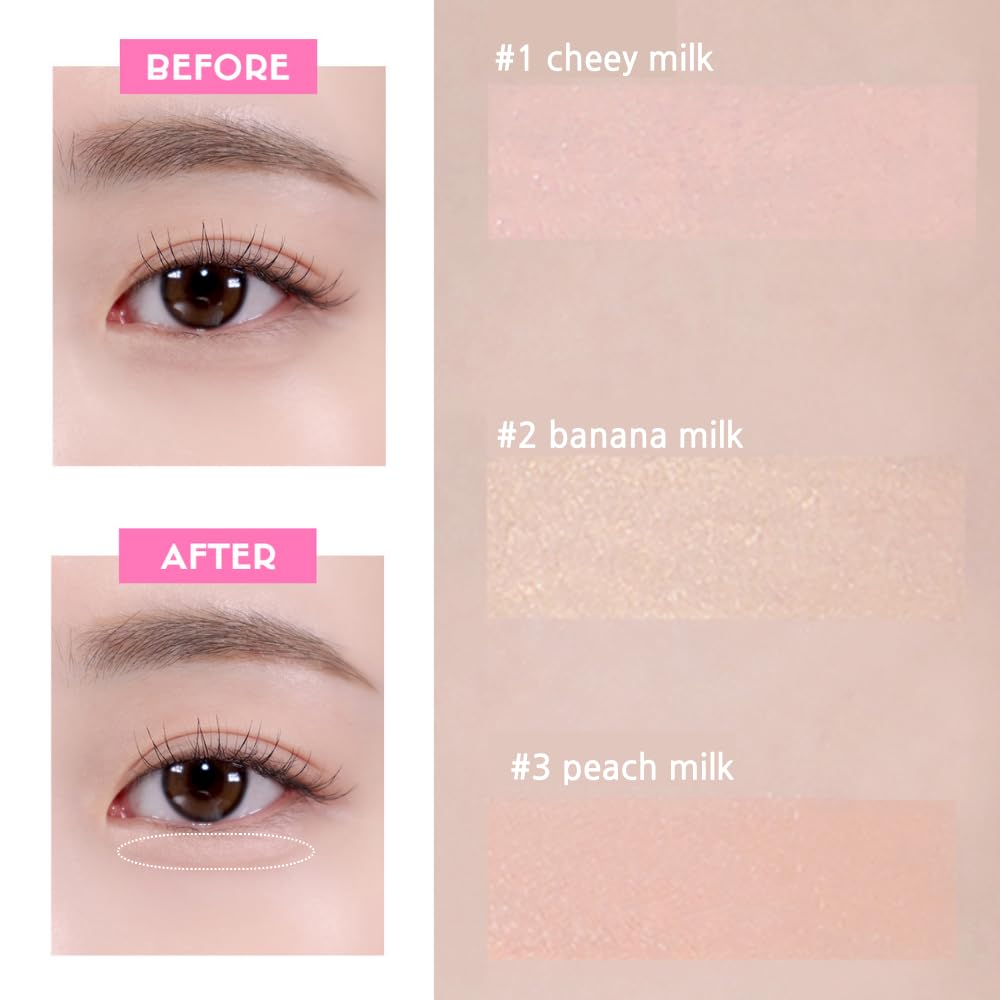 BBIA Last Powder Pencil 3 colores – Lápiz delineador de ojos con purpurina brillante, delineador de ojos, resaltador debajo de los ojos, lápiz suave de larga duración, cremoso de sombra de ojos, lápiz 5