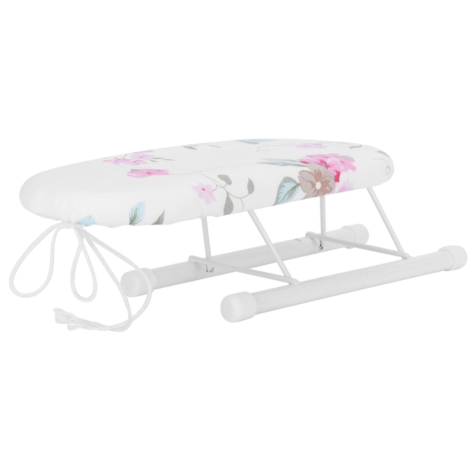 Ironing Board Table, Mini Ironing Board Foldable Sleeve Cuffs Collars Table for Home Travel Use Board Space Saving Portable Handling Sewing with Iron Rest Plate Marvellous Multi(Flower Pattern 1)