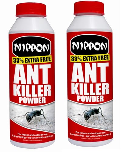 Ant Killer Powder 400g Fast-Acting & Long-Lasting Pest Control for Ants & Crawling Insects - Nippon Ant Killer_2pk