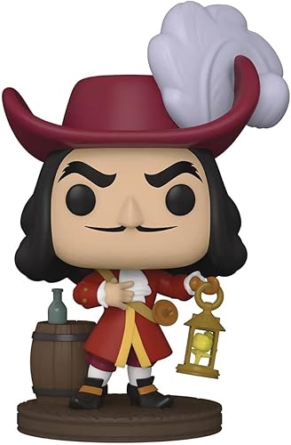 Miniatura 6 de POP Disney Villains - Figura de vinilo de Capitán Hook Funko (paquete con funda protectora de caja compatible), multicolor, 3.75 pulgadas