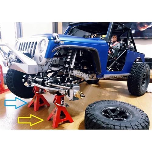 Support métallique réglable pour éviter la déformation des pneus de crawler 1/10 2pcs