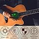 JIZZU Gitarren Plektrum LED, 3 Stück LED Plektren Gitarre, Gitarre Plektrum Glow, Leuchtendes Plektrum, LED Plektren Gitarre für Musikliebhaber, Gitarrenanfänger