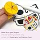 POLI-CRAFT TOOLS SCRAP COLLECTOR – kleiner und praktischer Finger-Abfalleimer zur Entgitterunterstützung, praktisches Plotterzubehör, gelb