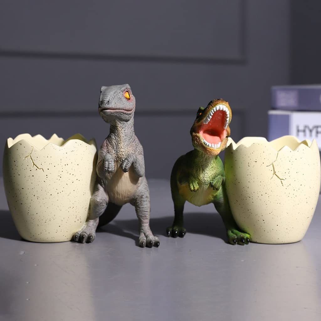 Pojemnik na Długopisy Śliczny Ołówek Uchwyt Śmieszne Dinozaur Akcesoria Dinozaurów, Pen Organizator do Dekoracyjne Office Dostawy Organizer na Biurko Przybornik(A)