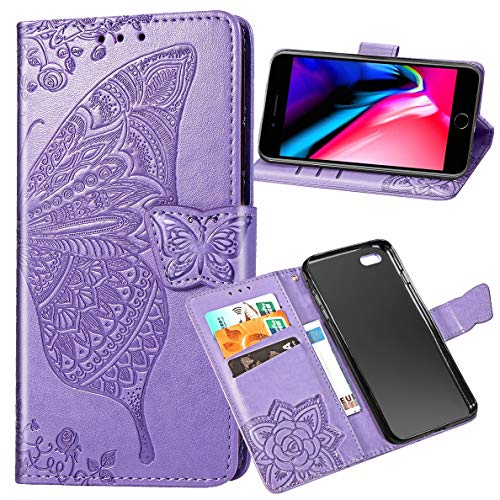 Teléfonos Celulares, Wireless Yiizy Funda para Motorola Moto G7 Power Carcasa, Butterfly Tapa Cuero Piel Billetera Silicona TPU Cover Carcasa para Moto G7 Power Ranura Tarjeta Soporte Cierre...