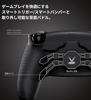 PS5用Voidコントローラー【背面パドル】リマッピング機能◯ PS5用Voidコントローラー【背面パドル】リマッピング機能◯