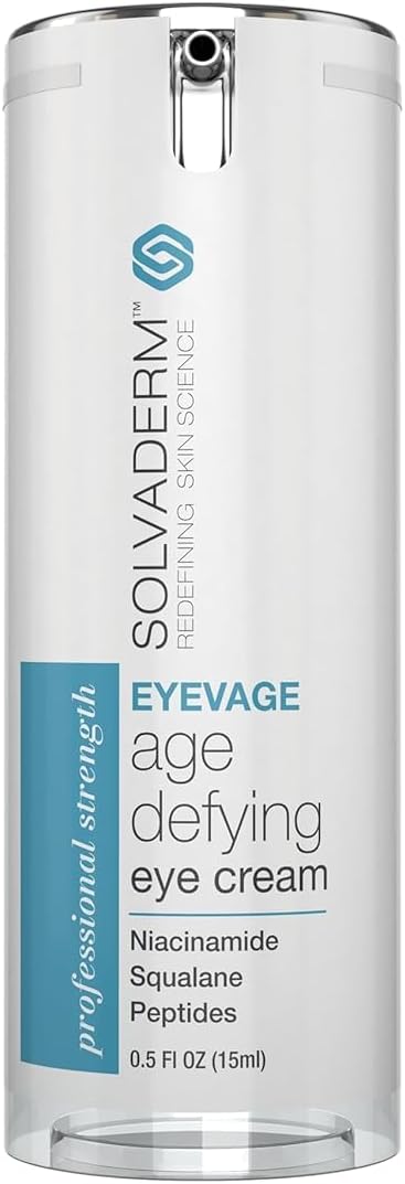 Eyevage Anti-Aging Eye Cream – Reduces Dark Circles, Puffiness, Fine Lines & Wrinkles – Hydrating & Firming Under Eye Treatment for Bags, Crow’s Feet – Dermatologist-Recommended Skincare