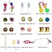 32Pcs Cat Toys Kitten Interactive Pet Toys Assortments, Foldable Rainbow Tunnel, Teaser Wand Fluffy Mouse Crinkle Balls Bell Play for Puppy Kitty (3 way)