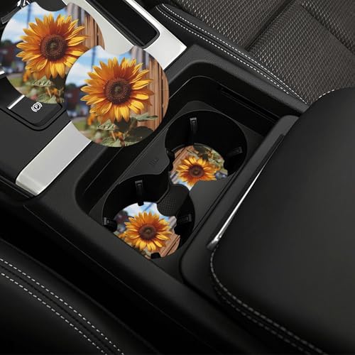 Posavasos para Auto 2 Pzs Impermeables Antideslizantes miniatura 1