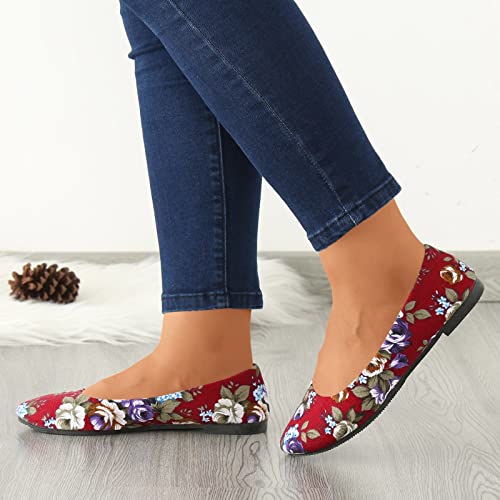 Sapatos casuais femininos moda outono e inverno confortável leve cor rosa bico fino mocassins femini