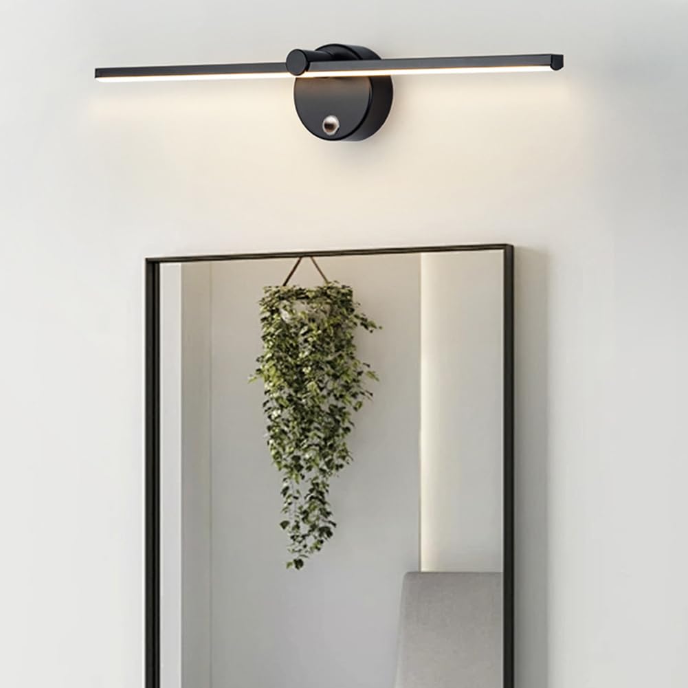 Lampe LED pour Tableaux sans fil à Intensité Variable 40cm éclairage de Tableaux Applique Murale Sans Raccordement électrique Batterie Rechargeable Orientable Lampe Pour Tableaux Rechargeable