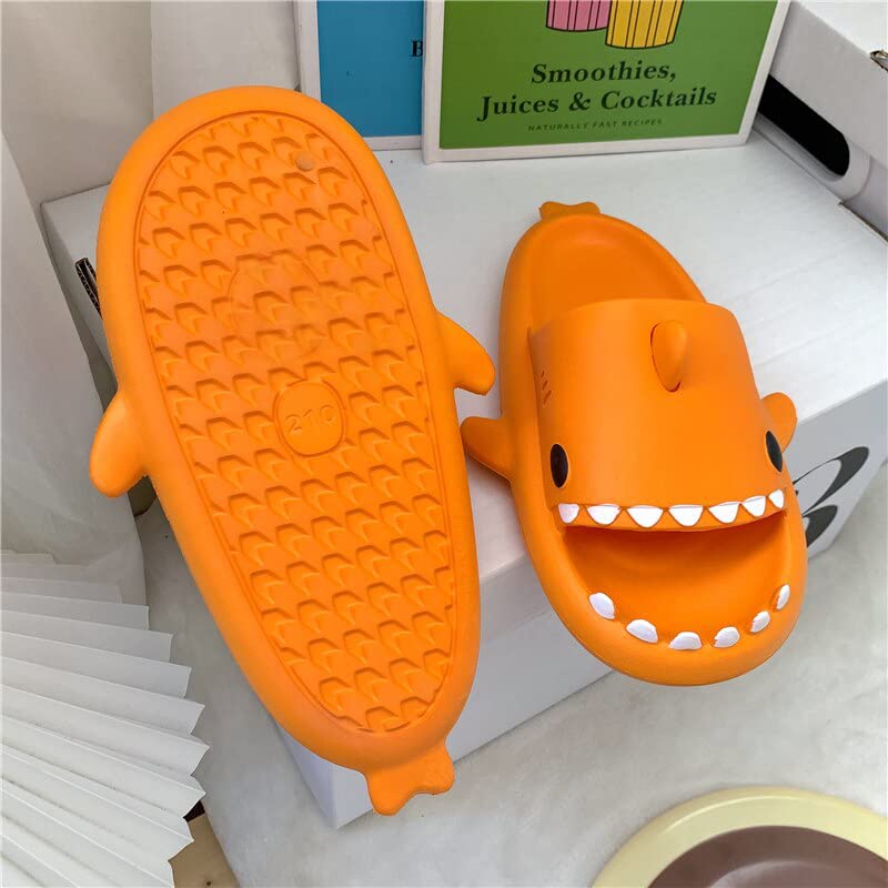 Image of Bold N Elegant Baby Shark Cool Cartoon Flip Flop Slippers Sandal Beach Footwear for Baby Boy Girl Kids