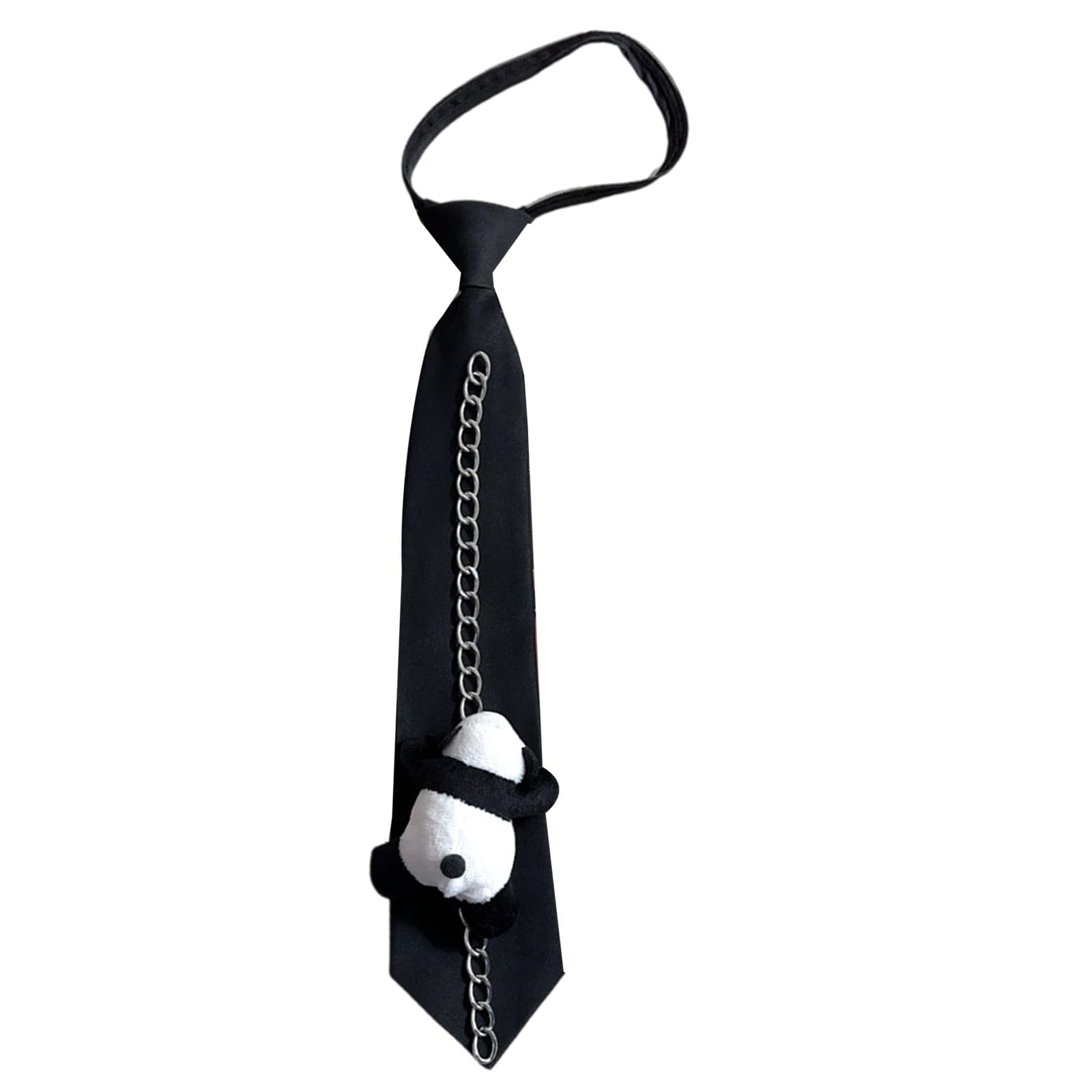 MICFENY Uniform Ties Cartoon Panda Collar Japan seifuku Cosplay Pre-tied Tie Schoolgirl Suit Neckwear