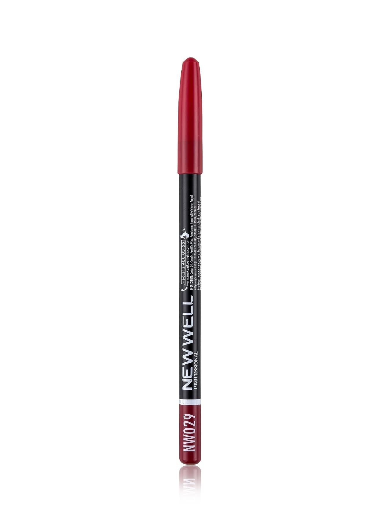 New Well Porcelain Make Up Eyelip Pencil Göz & Dudak Kalemi 29