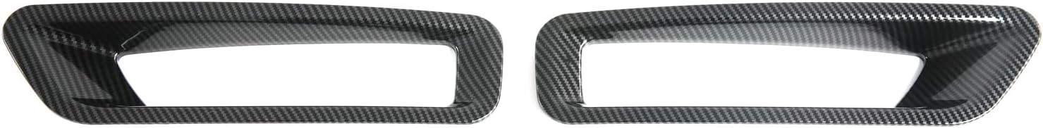 CTH for Nissan Frontier 2022-2024 Car Exterior Accessories Front Fog Light Lamp Frame Decorative Cover Trim 2pcs