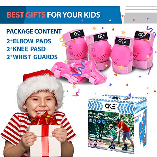 Image of Kids Knee Pad Elbow Pads Guards for Boys Girls 2-7 Year Old Kids Protective Gear Set for Skating Cycling Bike Rollerblading Scooter