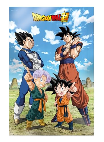 SD TOYS   Poster 3D Battle of Gods Goku Vegeta Family Dragon Ball Super   Medidas 38x58cm