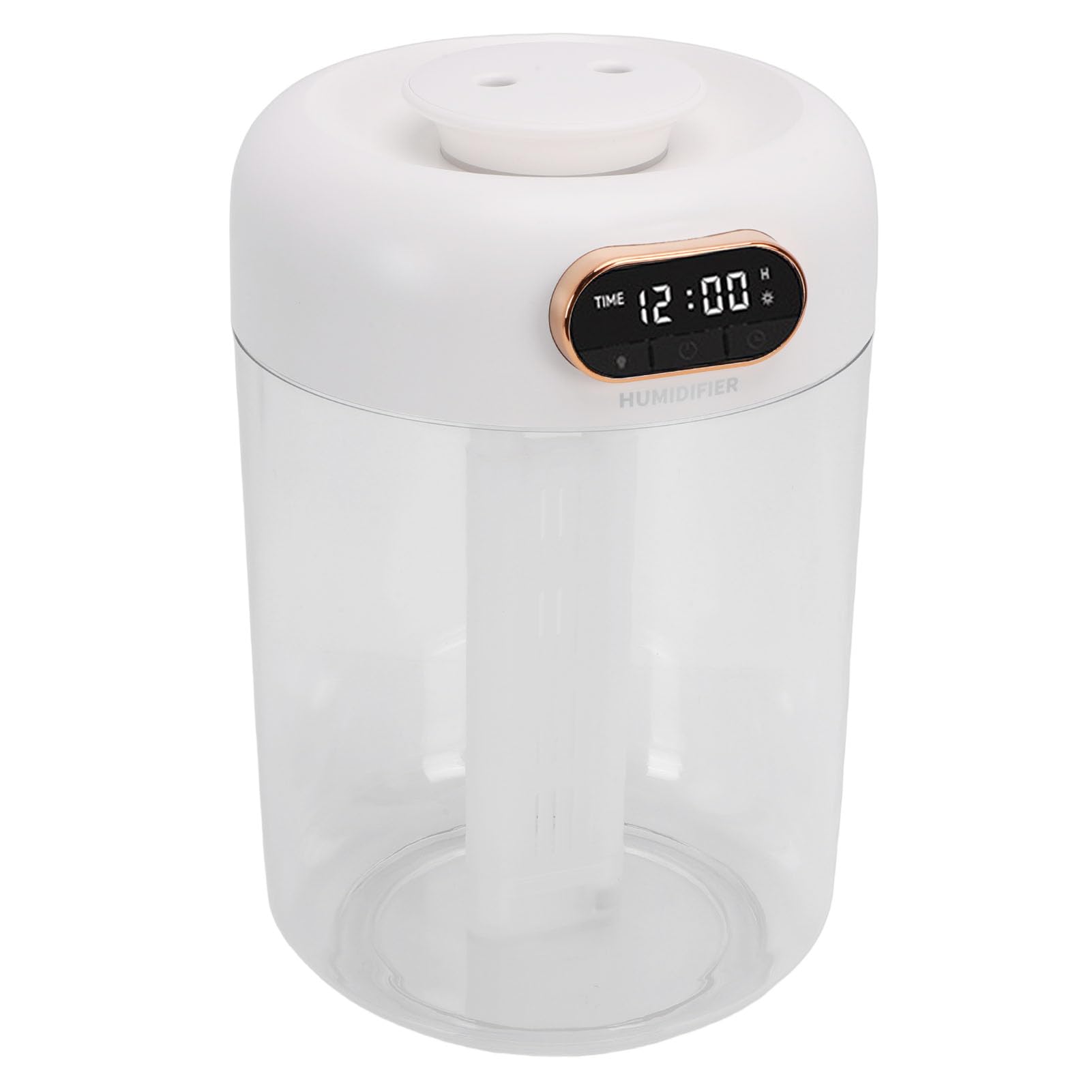 Humidificador personal silencioso de doble pulverización 3L para dormitorio, oficina, dormitorio