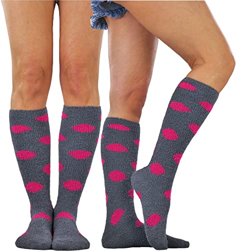 Image of ToBeInStyle Women's Pack of 6 or 12 Knee High Socks