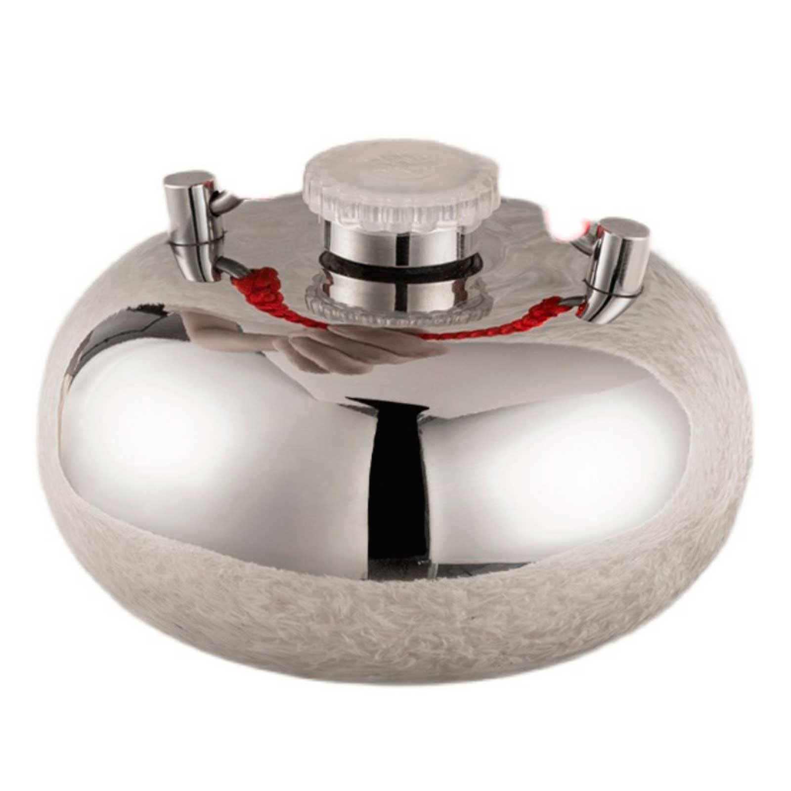 Bolsa de agua caliente de acero inoxidable - Bolsa de agua caliente grande con funda suave para noches acogedoras, alivio del dolor, calambres de espalda, cuello y períodos menstruales, bolsa de