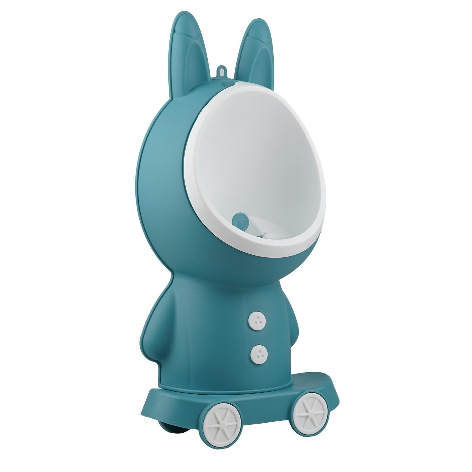 THERMOBABY - Urinoir LAPIN - Urinoirs d'Apprentissage la Propreté Pour Garçons - Toilette Enfant Ludique - Évolutif - 3 Hauteurs de Réglage - Lapin - Bleu