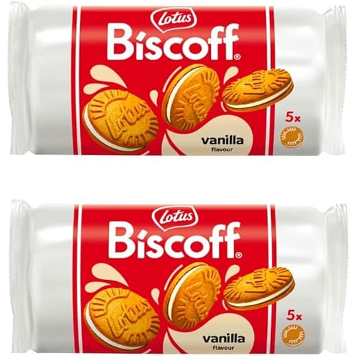 Lotus Vanilla Sandwich Cookies 50g