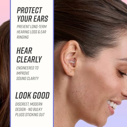 Image of VIBES High Fidelity Concert Ear Plugs - Reusable Noise Reducing Ear Plugs for Concerts, Musicians, Raves, and Live Events - Comfortable Hearing Protection for Loud Environments