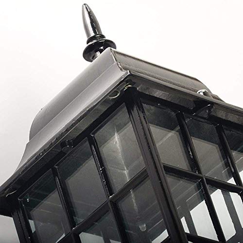 Lampe murale extérieure rétro E27 pour sublimer les soirées sur le patio - 7
