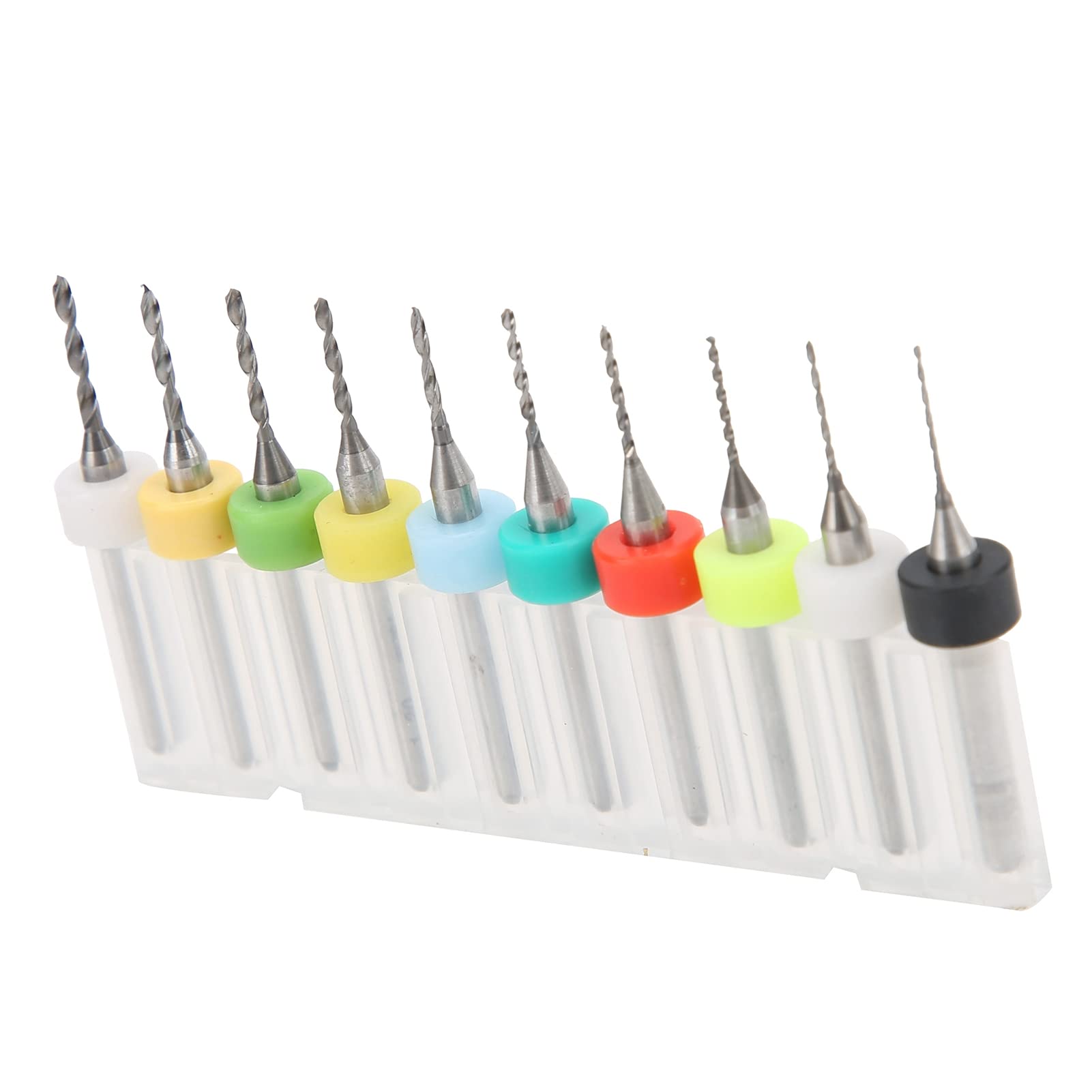 PCB Drill Bit Set, Convenient 10Pcs Hand Drill Bits Set for Most People for Industry