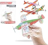 20x Styroporflieger und Gleitflugzeuge / Mitbringsel Wurfgleiter perfekt geeignet als Mitgebsel für Kindergeburtstag Give aways Giveaway KInder für Jungen und Mädchen von TK-Gruppe