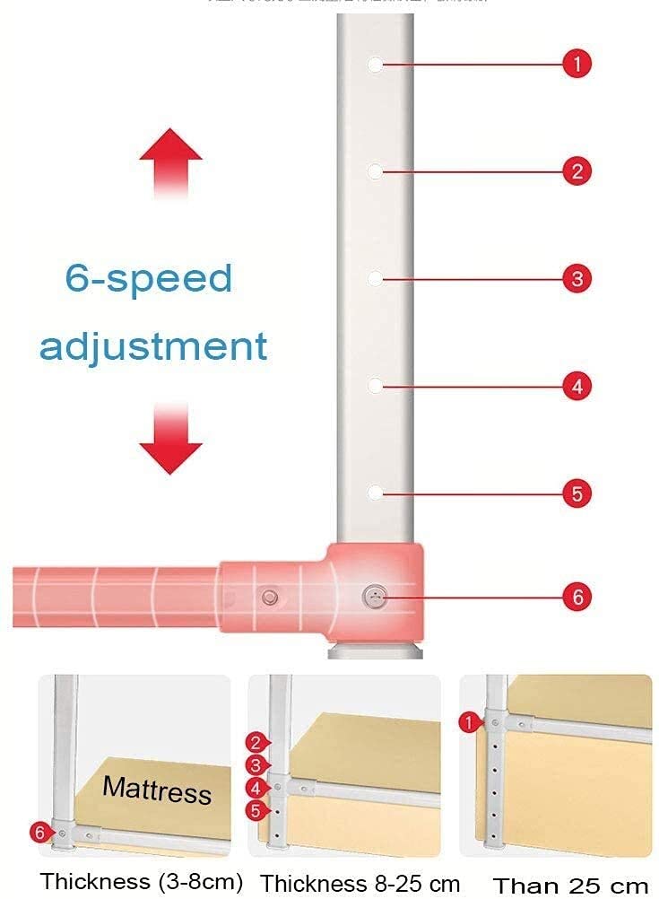Baby Playpen Safety 1st riel de Cama portátil riel de Cama Extra Alto riel de Cama para niños riel de Cama de elevación Vertical Guardia Protector de Cama anticaída baranda de Cama