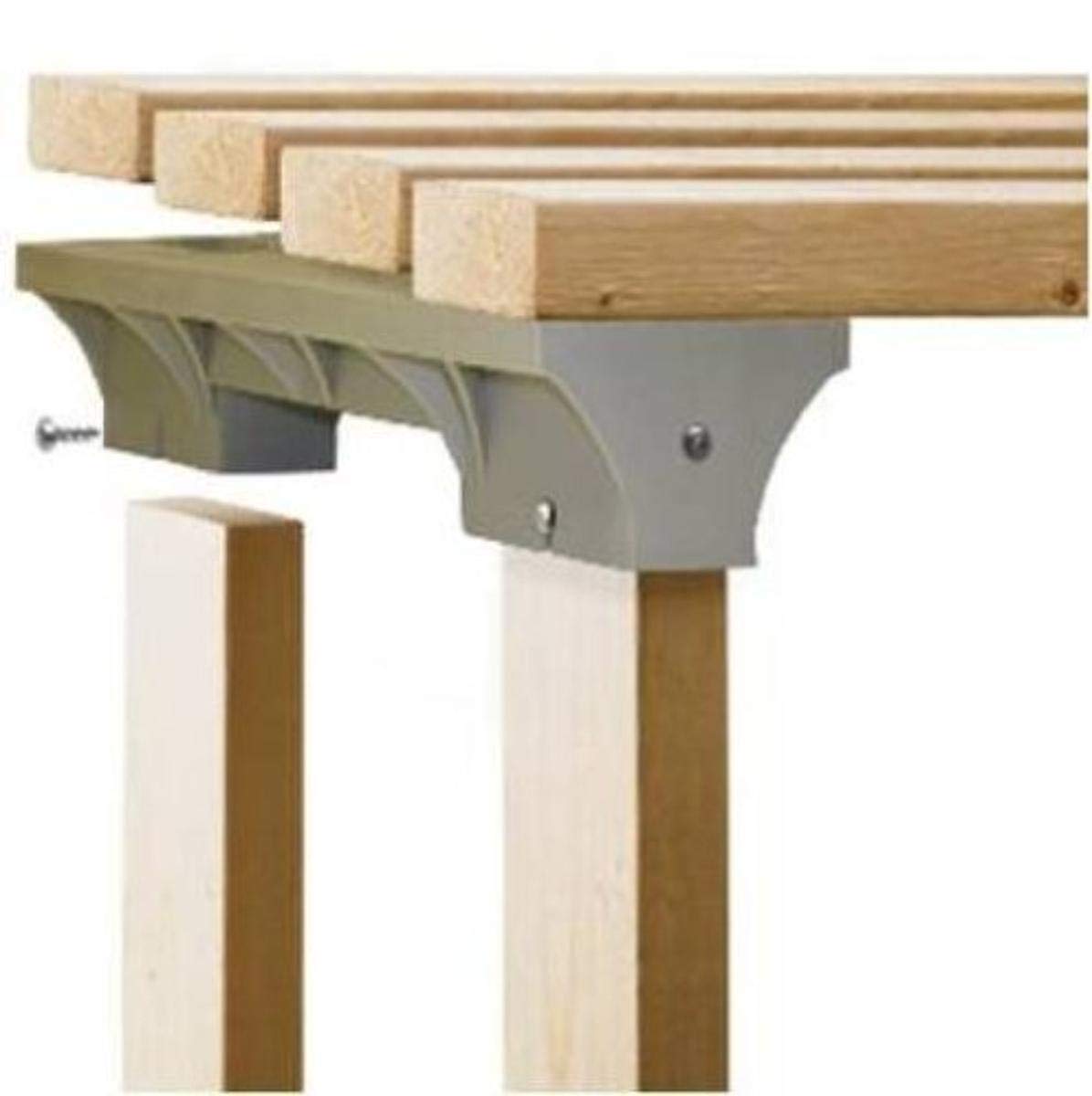 2x4basics 90118 Custom Shelving and Storage System Shelflinks, Sand, 6 Pack