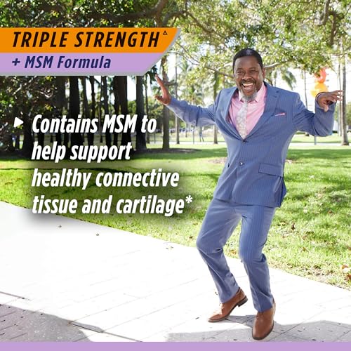 osteo bi-flex triple strength5 with msm glucosamine joint health supplement coated tablets 80 count