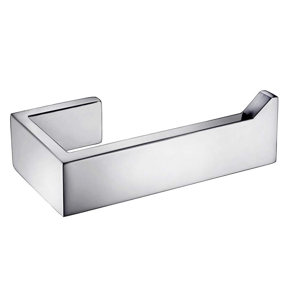 Celbon SUS304 Stainless Steel Bathroom Toilet Roll Holder Chrome Finish Wall Mounted Toilet Paper Holder Rack for Toilet
