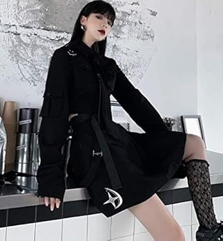 Amazon レディレイジー Lady Lazy ゴスロリ 長袖 シャツ ワンピ スカート 十字架 安全ピン 大きいサイズ 制服 ネクタイ 衣装 撮影 コスプレ 女装 服 Cosplay Lolita ゴシック 原宿 かわいい 黒 ブラック M コスプレ 仮装 通販 Amazon レディレイジー Lady Lazy ゴスロリ 長袖 シャツ ワンピ スカート 十字架 安全ピン 大きいサイズ 制服 ネクタイ 衣装 撮影 コスプレ 女装 服 Cosplay Lolita ゴシック 原宿 かわいい 黒 ブラック M コスプレ 仮装 通販