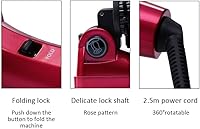 Vista 6 de Herramienta eléctrica para peinar el cabello: peine plegable para viajes, salón y uso doméstico