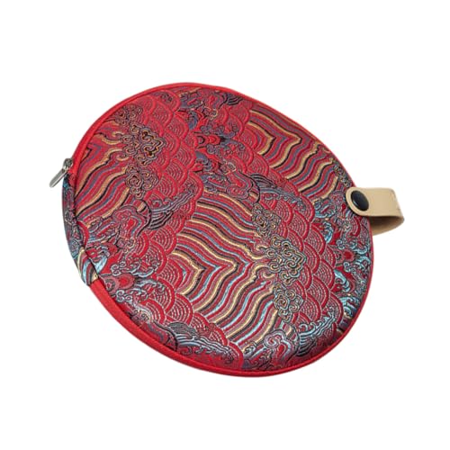 PRETYZOOM Puerh Tea Cake Storage Bag Brick Tea Storage Box Traditional Craftsmanship Elegant Design