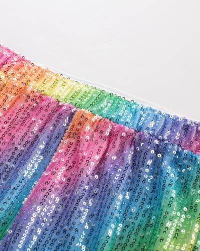 Image of GRACE KARIN Girls Sequin Pants Sparke Trouser Glitter Dance Bell Bottoms 5-14