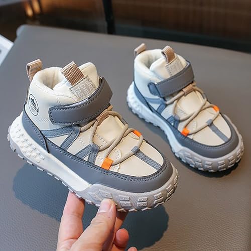 IWIHMIV Toddler Girl Tennis Shoes Winter Boys Girls Sneakers Kids Cotton Warm Sports Running Walking Shoes for Toddler3
